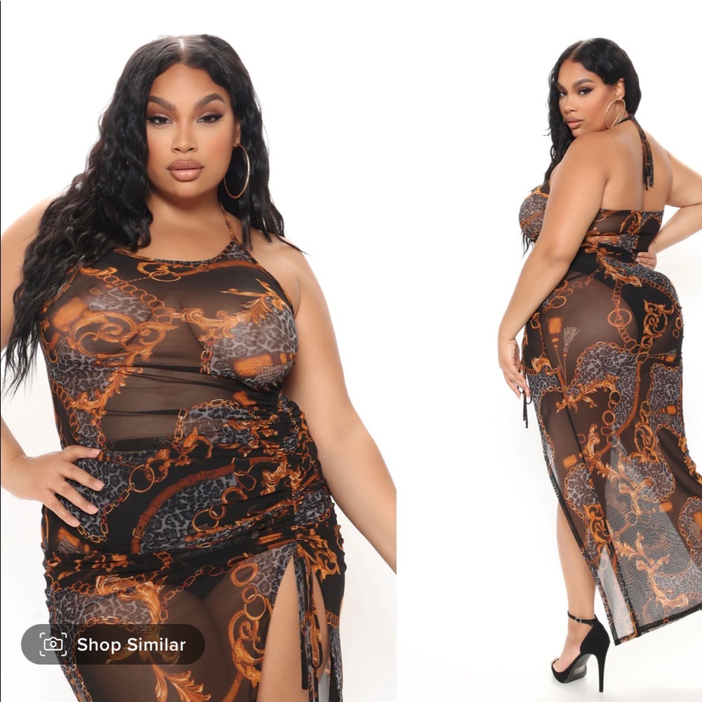 Fashionova Dress Size 1x